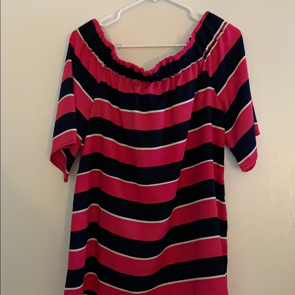 Vine & Love Off/On Shoulder Blouse